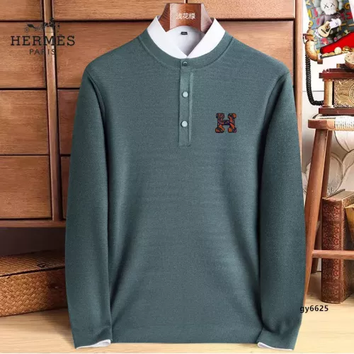 Hermes Sweaters Long Sleeved For Men #1360714 $48.00 USD, Wholesale Replica Hermes Sweaters