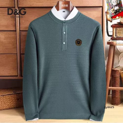 Dolce &amp; Gabbana D&amp;G Sweaters Long Sleeved For Men #1360720 $48.00 USD, Wholesale Replica Dolce &amp; Gabbana D&amp;G Sweaters