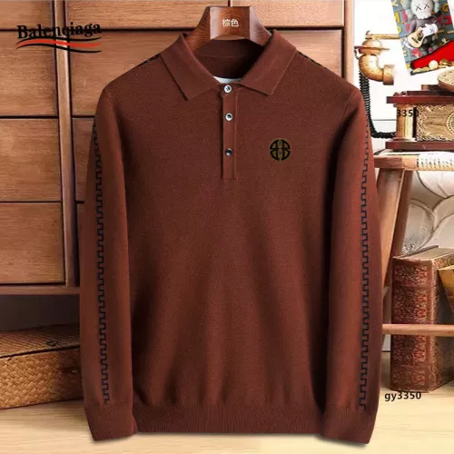 Balenciaga Sweaters Long Sleeved For Men #1360734 $48.00 USD, Wholesale Replica Balenciaga Sweaters