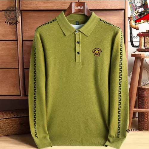 Versace Sweaters Long Sleeved For Men #1360745 $48.00 USD, Wholesale Replica Versace Sweaters