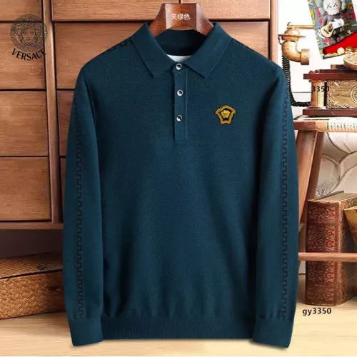 Versace Sweaters Long Sleeved For Men #1360749 $48.00 USD, Wholesale Replica Versace Sweaters