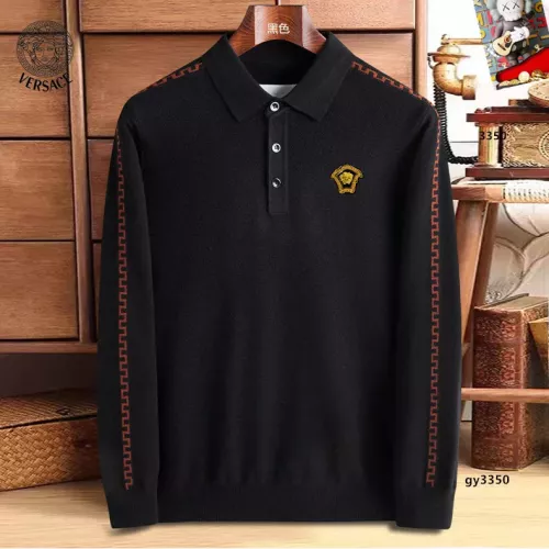 Versace Sweaters Long Sleeved For Men #1360750 $48.00 USD, Wholesale Replica Versace Sweaters
