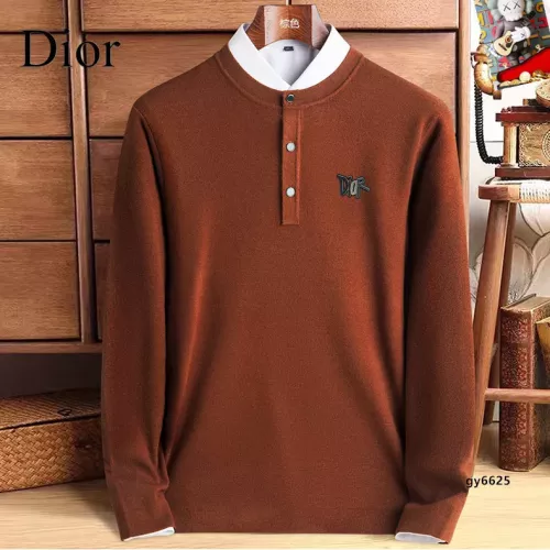 Christian Dior Sweaters Long Sleeved For Men #1360755 $48.00 USD, Wholesale Replica Christian Dior Sweaters