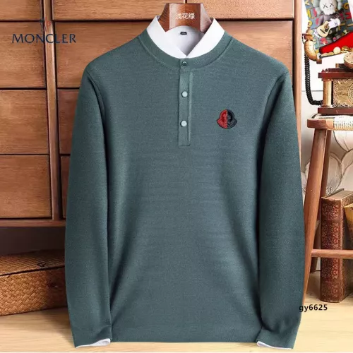 Moncler Sweaters Long Sleeved For Men #1360768 $48.00 USD, Wholesale Replica Moncler Sweaters