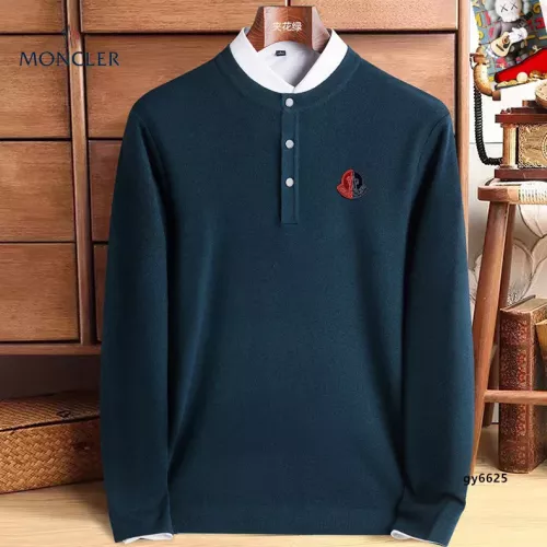 Moncler Sweaters Long Sleeved For Men #1360770 $48.00 USD, Wholesale Replica Moncler Sweaters