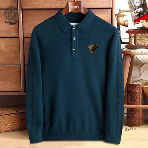 Versace Sweaters Long Sleeved For Men #1360776 $48.00 USD, Wholesale Replica Versace Sweaters