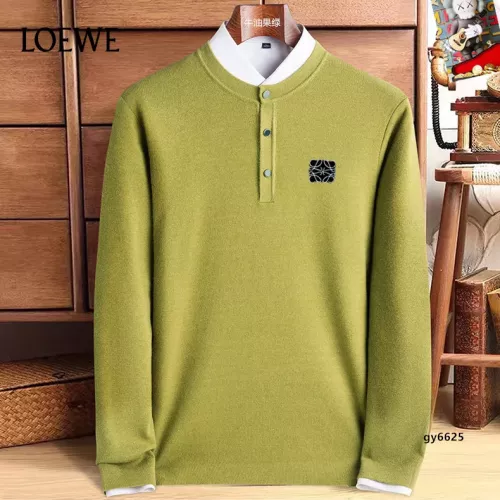 LOEWE Sweaters Long Sleeved For Men #1360778 $48.00 USD, Wholesale Replica LOEWE Sweaters