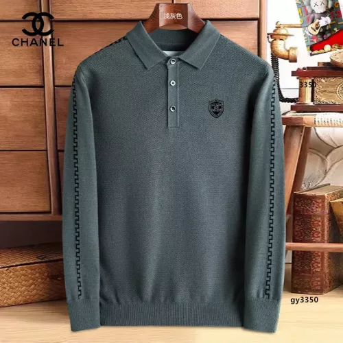 Chanel Sweaters Long Sleeved For Men #1360783 $48.00 USD, Wholesale Replica Chanel Sweaters