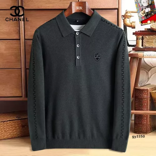 Chanel Sweaters Long Sleeved For Men #1360784 $48.00 USD, Wholesale Replica Chanel Sweaters