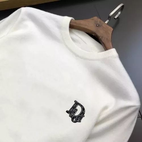 Replica Christian Dior Sweaters Long Sleeved For Men #1360793 $42.00 USD for Wholesale