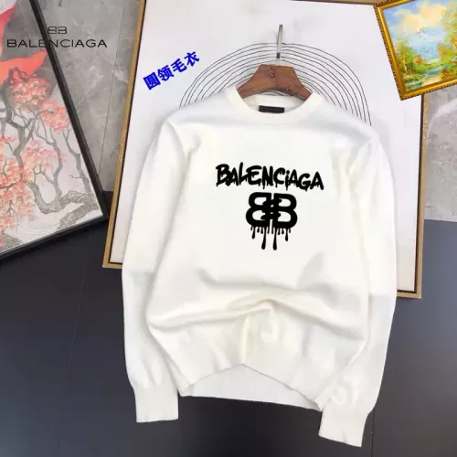 Balenciaga Sweaters Long Sleeved For Men #1360803 $42.00 USD, Wholesale Replica Balenciaga Sweaters