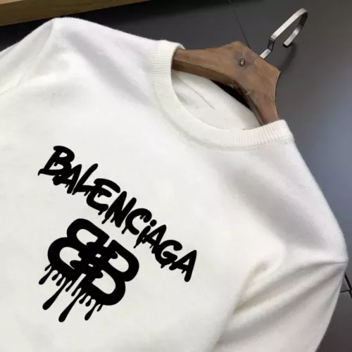 Replica Balenciaga Sweaters Long Sleeved For Men #1360803 $42.00 USD for Wholesale