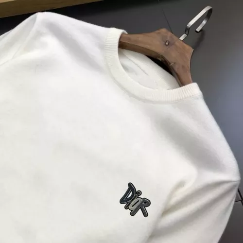 Replica Christian Dior Sweaters Long Sleeved For Men #1360807 $42.00 USD for Wholesale