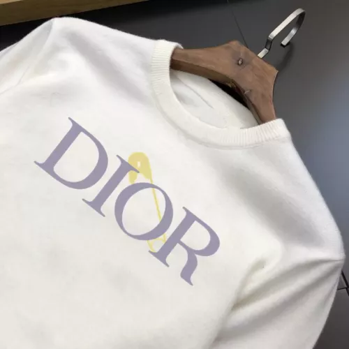 Replica Christian Dior Sweaters Long Sleeved For Men #1360811 $42.00 USD for Wholesale