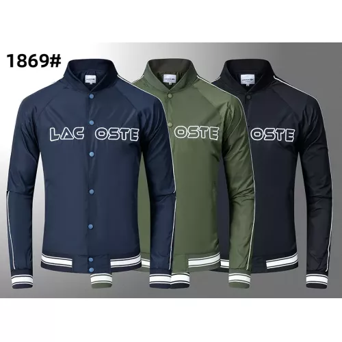 Replica Lacoste Jackets Long Sleeved For Men #1360868 $39.00 USD for Wholesale
