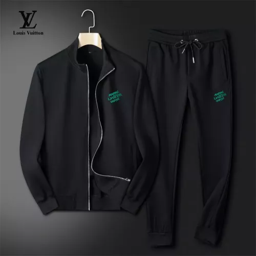 Louis Vuitton LV Tracksuits Long Sleeved For Men #1360958 $80.00 USD, Wholesale Replica Louis Vuitton LV Tracksuits