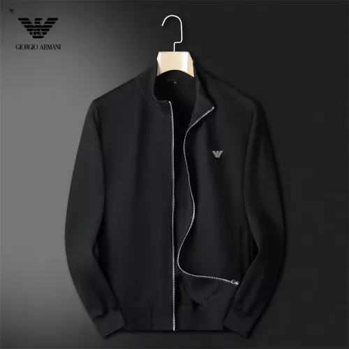 Replica Armani Tracksuits Long Sleeved For Men #1360972 $80.00 USD for Wholesale