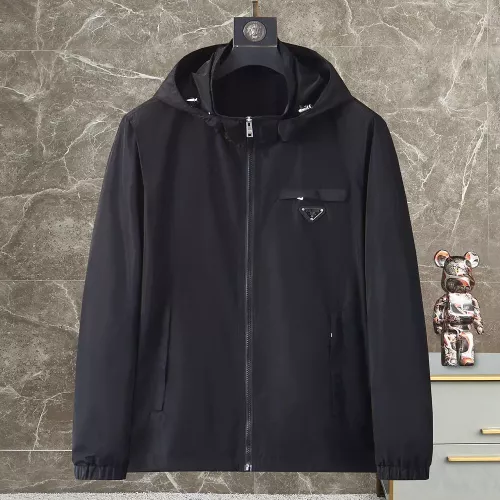 Prada Jackets Long Sleeved For Men #1361014 $92.00 USD, Wholesale Replica Prada Jackets
