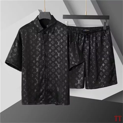 Louis Vuitton LV Tracksuits Short Sleeved For Men #1361043 $60.00 USD, Wholesale Replica Louis Vuitton LV Tracksuits