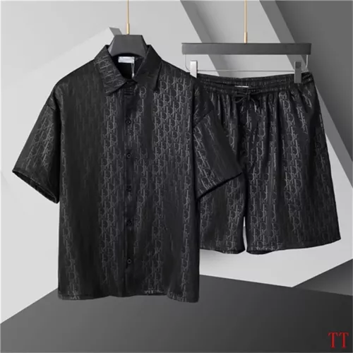 Christian Dior Tracksuits Short Sleeved For Men #1361045 $60.00 USD, Wholesale Replica Christian Dior Tracksuits