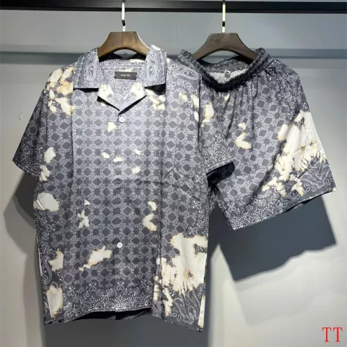 Amiri Tracksuits Short Sleeved For Unisex #1361050 $68.00 USD, Wholesale Replica Amiri Tracksuits