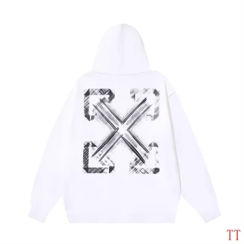 Off-White Hoodies Long Sleeved For Unisex #1361072 $48.00 USD, Wholesale Replica Off-White Hoodies