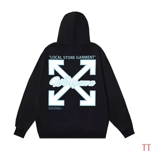 Off-White Hoodies Long Sleeved For Unisex #1361075 $52.00 USD, Wholesale Replica Off-White Hoodies