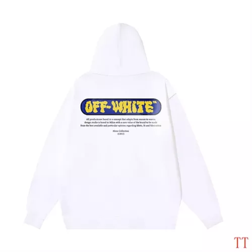 Off-White Hoodies Long Sleeved For Unisex #1361076 $48.00 USD, Wholesale Replica Off-White Hoodies