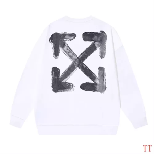 Off-White Hoodies Long Sleeved For Unisex #1361103 $45.00 USD, Wholesale Replica Off-White Hoodies