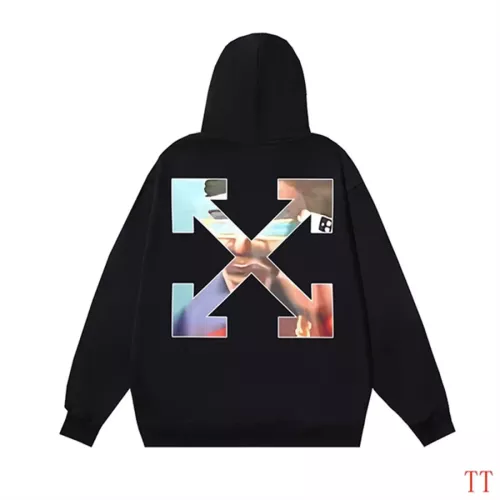 Off-White Hoodies Long Sleeved For Unisex #1361108 $48.00 USD, Wholesale Replica Off-White Hoodies