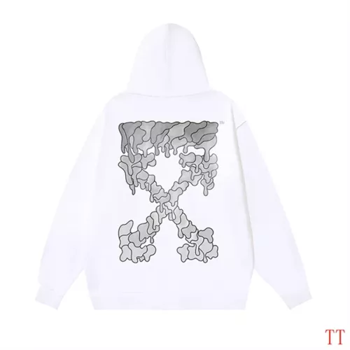 Off-White Hoodies Long Sleeved For Unisex #1361109 $48.00 USD, Wholesale Replica Off-White Hoodies