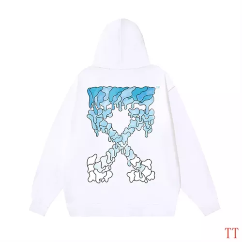 Off-White Hoodies Long Sleeved For Unisex #1361110 $48.00 USD, Wholesale Replica Off-White Hoodies