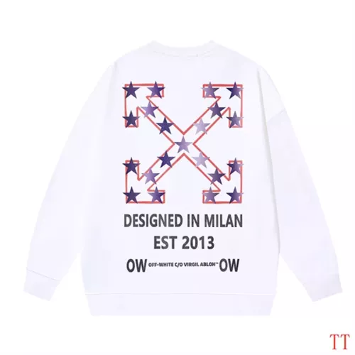 Off-White Hoodies Long Sleeved For Unisex #1361123 $45.00 USD, Wholesale Replica Off-White Hoodies