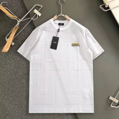 Fendi T-Shirts Short Sleeved For Unisex #1361268 $64.00 USD, Wholesale Replica Fendi T-Shirts