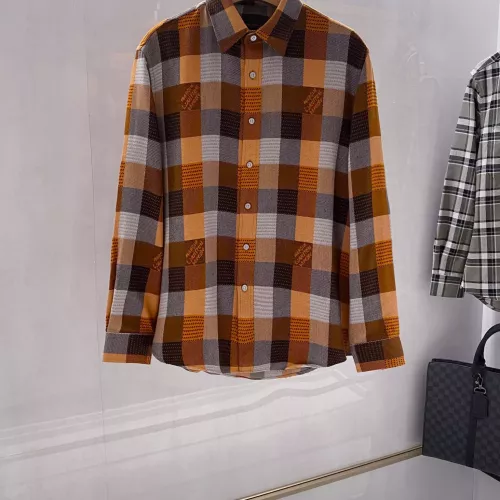 Louis Vuitton LV Shirts Long Sleeved For Men #1361274 $92.00 USD, Wholesale Replica Louis Vuitton LV Shirts