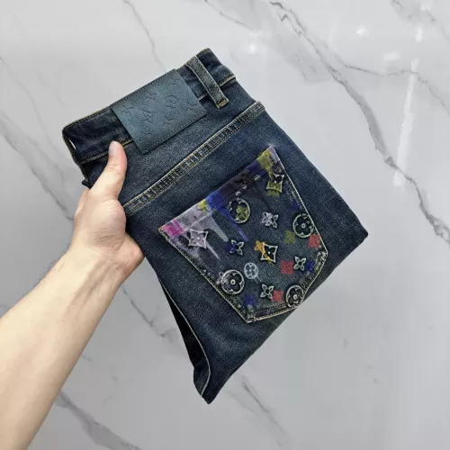 Louis Vuitton LV Jeans For Men #1361366 $92.00 USD, Wholesale Replica Louis Vuitton LV Jeans
