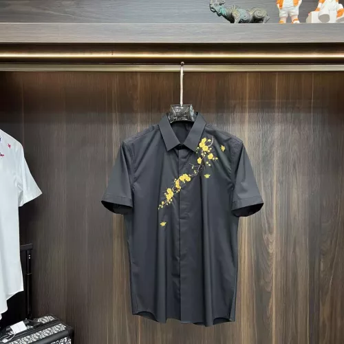 Replica Armani Shirts Short Sleeved For Men #1361376 $88.00 USD for Wholesale