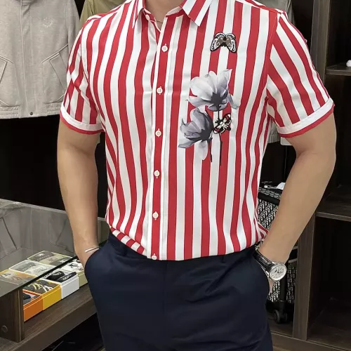 Dolce &amp; Gabbana D&amp;G Shirts Short Sleeved For Men #1361377 $88.00 USD, Wholesale Replica Dolce &amp; Gabbana D&amp;G Shirts