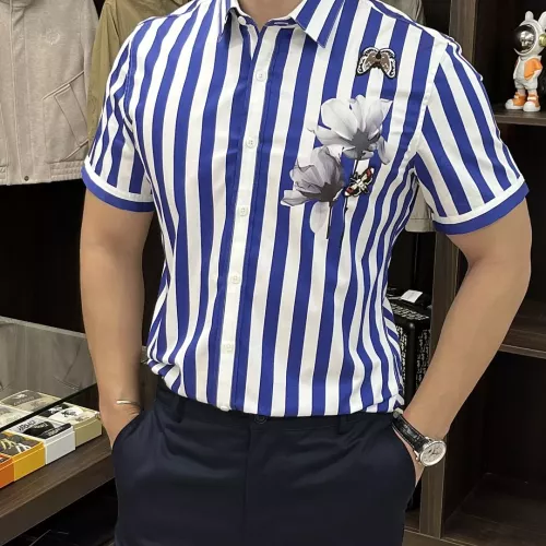 Dolce &amp; Gabbana D&amp;G Shirts Short Sleeved For Men #1361378 $88.00 USD, Wholesale Replica Dolce &amp; Gabbana D&amp;G Shirts