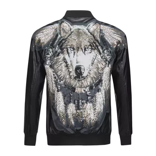 Philipp Plein PP Jackets Long Sleeved For Men #1361397 $88.00 USD, Wholesale Replica Philipp Plein PP Jackets