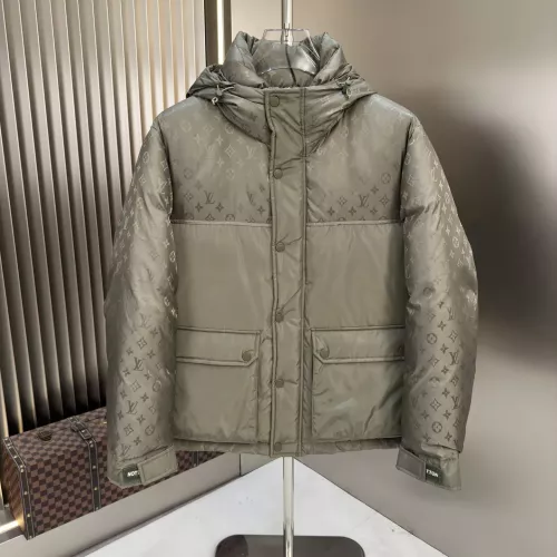 Louis Vuitton LV Down Feather Coat Long Sleeved For Men #1361426 $202.00 USD, Wholesale Replica Louis Vuitton LV Down Feather Coat
