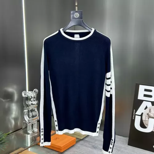 Thom Browne TB Sweaters Long Sleeved For Unisex #1361543 $64.00 USD, Wholesale Replica Thom Browne TB Sweaters