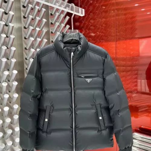 Prada Down Feather Coat Long Sleeved For Men #1361580 $182.00 USD, Wholesale Replica Prada Down Feather Coat