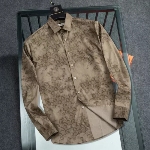 Gucci Shirts Long Sleeved For Men #1361590 $48.00 USD, Wholesale Replica Gucci Shirts