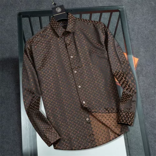 Louis Vuitton LV Shirts Long Sleeved For Men #1361595 $48.00 USD, Wholesale Replica Louis Vuitton LV Shirts