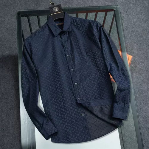 Louis Vuitton LV Shirts Long Sleeved For Men #1361596 $48.00 USD, Wholesale Replica Louis Vuitton LV Shirts