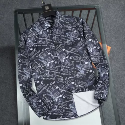 Balenciaga Shirts Long Sleeved For Men #1361599 $40.00 USD, Wholesale Replica Balenciaga Shirts