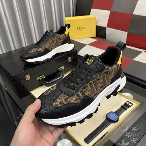 Fendi Casual Shoes For Men #1361616 $85.00 USD, Wholesale Replica Fendi Casual Shoes