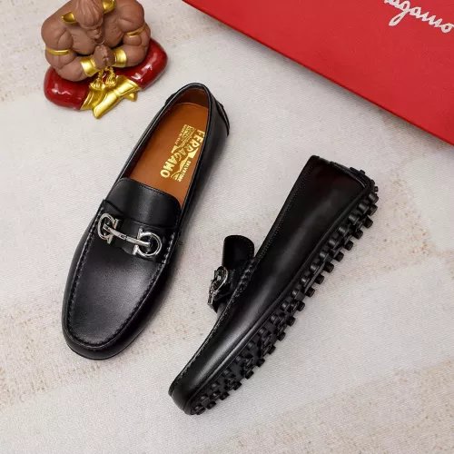 Salvatore Ferragamo Leather Shoes For Men #1361678 $72.00 USD, Wholesale Replica Salvatore Ferragamo Leather Shoes