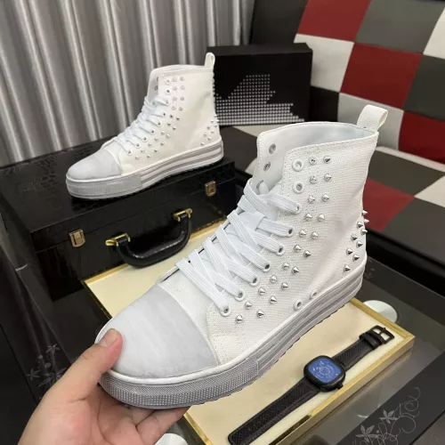 Dsquared High Tops Shoes For Men #1361698 $96.00 USD, Wholesale Replica Dsquared High Tops Shoes